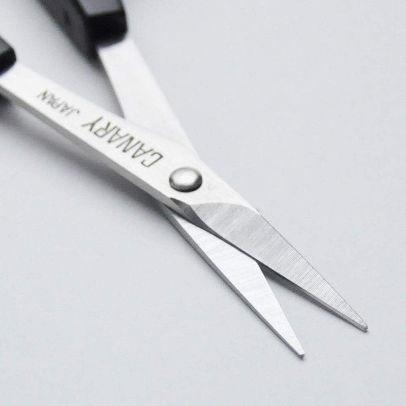 CANARY Japanese Mini Detail Scissors 4", Small Precision Scissors for Paper Crafting, Fabric Cutting, Art Crafts, Eyebrows, Nose Hair, Made in JAPAN - Image 3